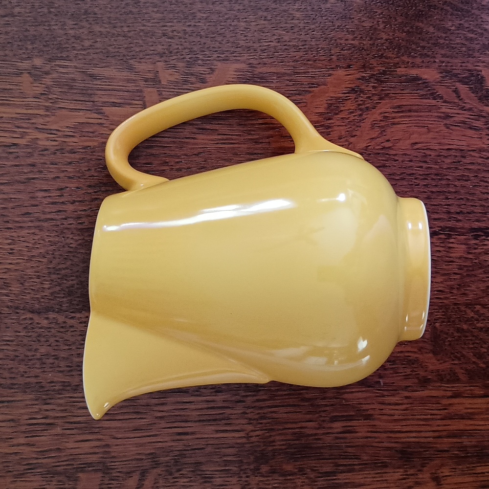 Germany Rosenthal Epoque Porcelain Yellow Milk Pitcher Creamer b620